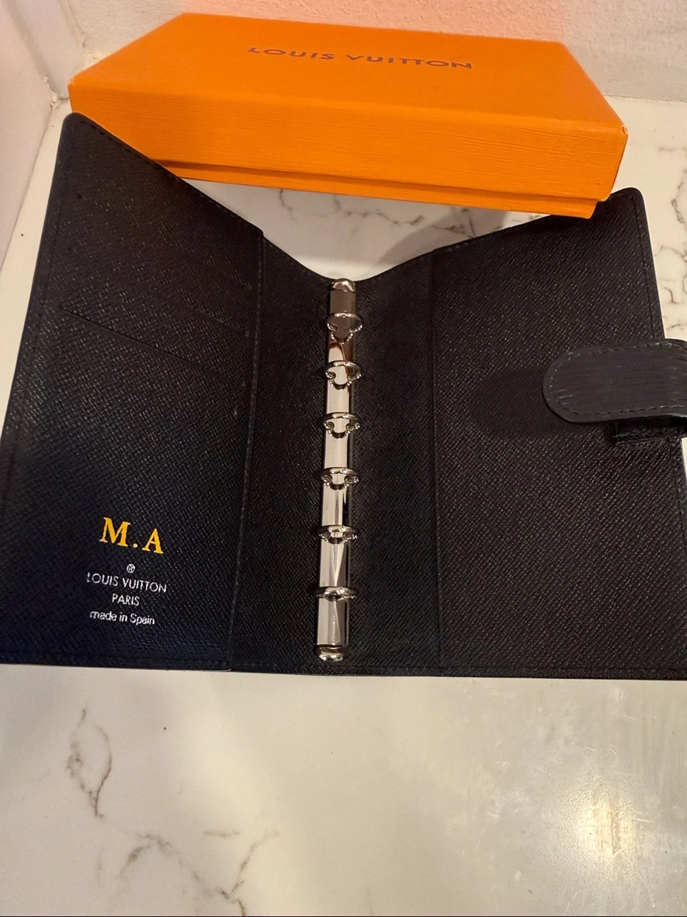 Louis Vuitton Epi Electric Planner